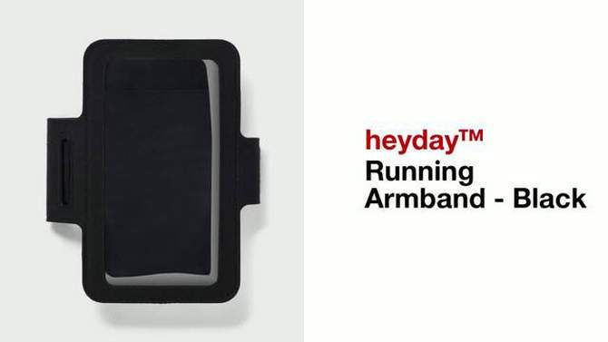 Running Armband - heyday&#8482; Black, 2 of 6, play video