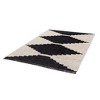 Black & Ivory Modern Area Rug - 2 of 4