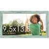 PosterPalooza | Photo Size Shabby Chic Green Picture Frame - UV Acrylic, Foam Board Backing, Hanging Hardware - 2 of 4