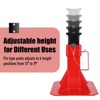 Car Jack Stand, Heavy Duty Jack Stands, 12/22 Ton Automotive Jack Stands for Trucks Cars Auto, (44,000 lb) Capacity, Red, 1 Pair - 4 of 4