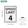 Unique Bargains Aluminum Weather Resistant Waterproof Rust Free Traffic Sign 2 Pcs - 2 of 4