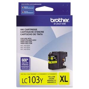 Brother LC103Y Innobella High-Yield Ink Yellow - 1 of 4