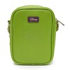 Disney Bag, Cross Body, Encanto Bruno Character Face Close Up with GITD Eyes, Green, Vegan Leather - 3 of 4