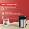 Hailo Compact-Box M Trash Can, 4 Gallon, Lid-Lift System, Fits 15.7 Inch Hinged Cabinets, Small Bin for Kitchen or Bathroom, Stainless Steel - 2 of 4