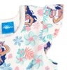 Disney Princess Mulan Belle Ariel Cinderella Sleeveless Romper Pink - 4 of 4