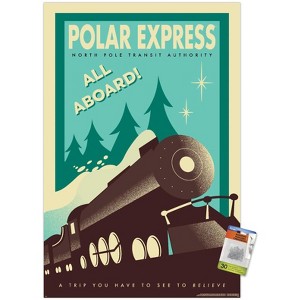 Trends International The Polar Express - All Aboard Unframed Wall Poster Prints - 1 of 4