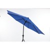 DOMETOUR Outdoor Patio Umbrella with Push Button Tilt and Crank Outdoor Umbrella 8 Sturdy Ribs UV Protection Waterproof for Garden Backyard - 4 of 4