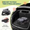 Side by Side Double Stroller for Twins, Lightweight Compact Foldable Baby Travel Stroller with High Landscape Seat - 4 of 4