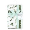 Hudson Baby Girls Cotton Poly Flannel Burp Cloths 8-Pack, One Size - 2 of 4