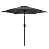 Sonkuki 7.5 ft Patio Market Crank and Tilt Umbrellas,  UV-Resistant Canopy - 2 of 4