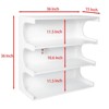 GDFStudio Reynolds Minimalist 36" Multifunctional 4-Tier Bookshelf - 4 of 4