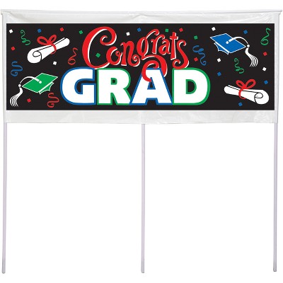 Congrats Graduate Yard Sign