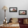 "Antique Barn & Quilt Barn" 2-Piece Vignette by Billy Jacobs, Black Frame - 2 of 4