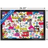 Trends International Hello Kitty and Friends: Hello - Group Framed Wall Poster Prints - 3 of 4