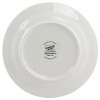 Gibson Home Embossed Ring 32 Piece Round Ceramic Dinnerware Set in White - 4 of 4