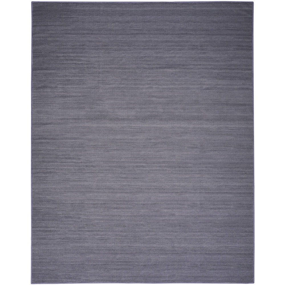 Photos - Area Rug Nourison 9'2"x12' Machine Washable Modern Essentials Woven  Dark G 