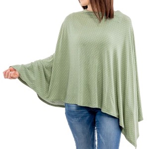 WeeSprout Nursing Cover for Breastfeeding, Soft & Breathable Nursing Cover, Neck Insert for Hands-Free View, Machine Washable Feeding Cover Up - 1 of 4