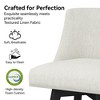 Vipbear Swivel Bar Stools Set of 2 for Kitchen Counter, High-density Foam Cushion, Modern Upholstered Bar Chair with Back, for Bar, Kitchen - 4 of 4