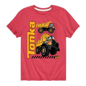 Boys' - Tonka - Dump Truck Tough Short Sleeve Graphic T-Shirt - 1 of 4