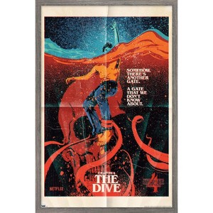 Trends International Netflix Stranger Things: Season 4 - The Dive Framed Wall Poster Prints - 1 of 4