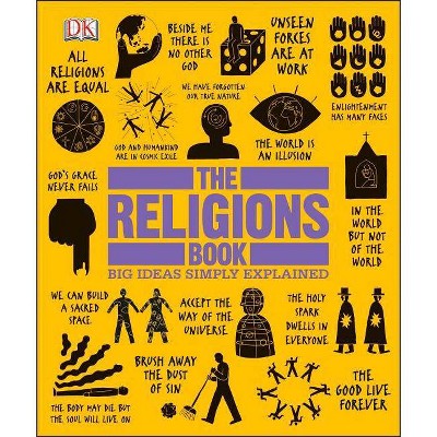 The Religions Book - (Big Ideas Simply Explained) by  DK (Hardcover)