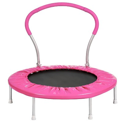 Belatt 36 Inch Mini Trampoline for Kids Ages 1-6 | Indoor/Outdoor Trampoline with Handle | Safe, Fun, and Durable for Toddlers
