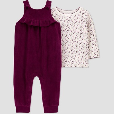 target baby girl overalls