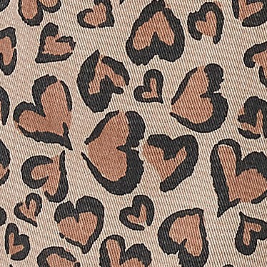 tan cheetah hearts
