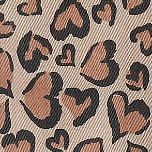 tan cheetah hearts