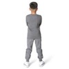 EVERYDAY KIDS Boys’ Fleece Charcoal Gray Crewneck Sweatshirt; Boy’s Long Sleeve Pullover Shirt - Soft and Breathable Cotton/Poly Blend - 4 of 4