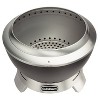 Cuisinart 19.5" Cleanburn Round Outdoor Fire Pit Black: Smokeless, Rust-Resistant with Removable Ash Pan - 3 of 4