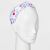 Teacher Ruler Apple ABC Print Top Knot Headband - Multicolor - 2 of 3