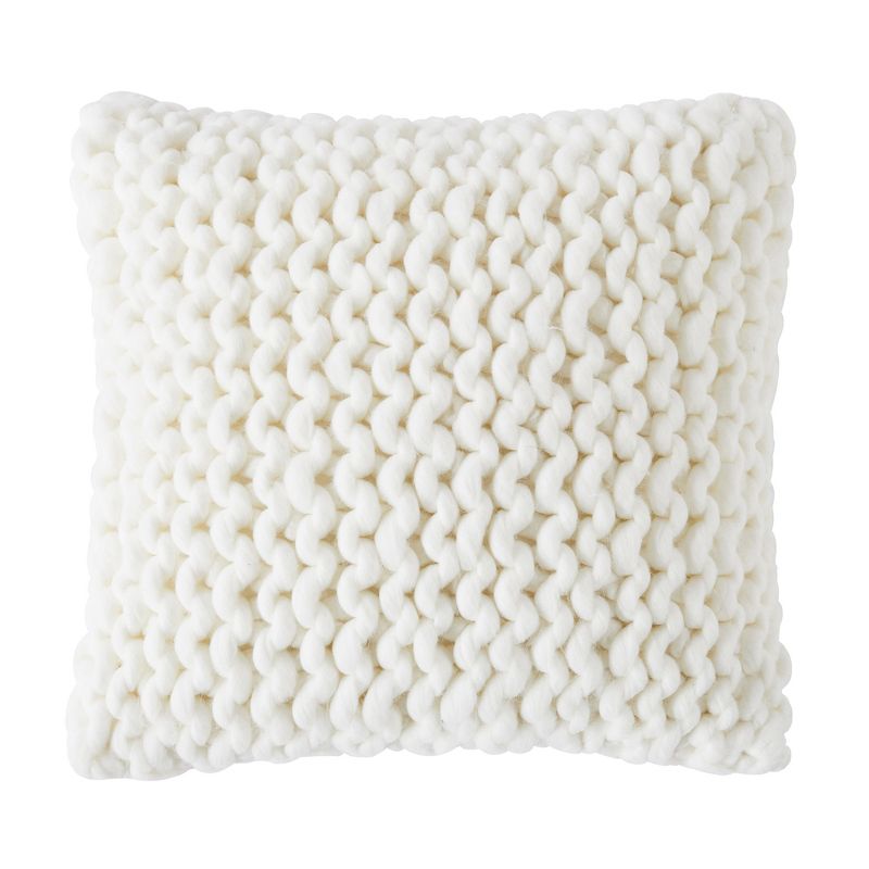 Macallister Cable Knit Decorative Pillow - Levtex Home, 1 of 4