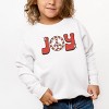 The Juniper Shop Joy Peace Sign Toddler Sweatshirt - 3 of 4