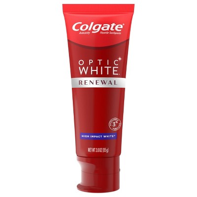 Colgate Optic White Renewal High Impact Whitening Toothpaste - 3oz