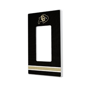 NCAA Big 12 Universities Stripe Hidden-Screw Light Switch Plate for Single Rocker - 1 of 4
