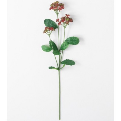 Sullivans Artificial Berry & Leaf Stem 28"H Green