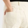 Women's Mid-Rise Relaxed Fit Wide Leg Distressed Jeans - Future Collective White - 4 of 4