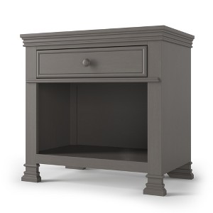 Child Craft Westgate 1 Drawer Nightstand for Nursery or Bedroom, Plenty of Storage, Hand Detailed, Wire Brushed Non-Toxic Finish, Fully-Assembled - 1 of 4