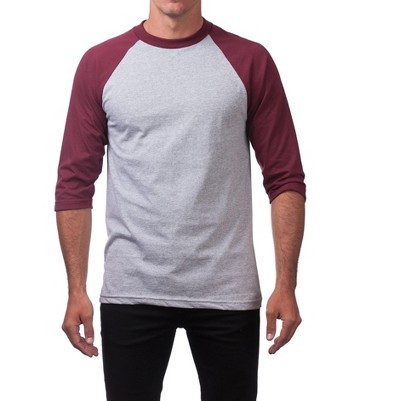 heather gray/maroon