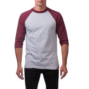 Pro Club Men's Comfort Baseball Tee Crew Neck T-Shirt - 1 of 4