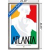 Trends International Team USA - Atlanta 1996. Games of the XXVI Olympiad. Framed Wall Poster Prints - 3 of 4