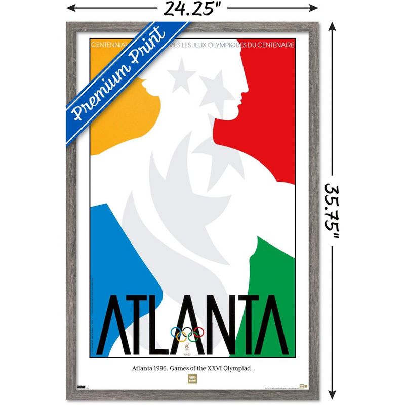 Trends International Team USA - Atlanta 1996. Games of the XXVI Olympiad. Framed Wall Poster Prints, 3 of 7