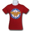 Kids Wonder Woman Symbol & Stars T-Shirt - 2 of 4