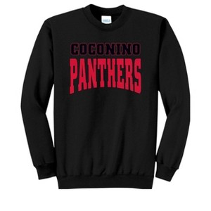 Adult Coconino High School Panthers Name Classic Fleece Crewneck