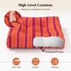 Tangkula Set of 6 21" x 21" Chair Seat Cushion Pads Patio - 3 of 4
