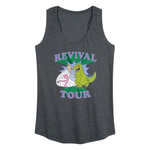 Women's - Rugrats - Reptar Revival Tour Graphic Racerback Tank - 1 of 4