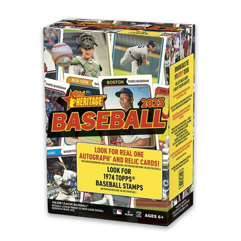 2023 Topps Mlb Heritage Baseball Trading Card Blaster Box : Target