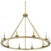 Savoy House Middleton 10 - Light Chandelier in  Warm Brass - 2 of 4