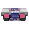 Apollo Tools 53pc DT9773P Household Tool Kit with Tool Box Pink - 4 of 4